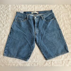 LEVI Blue Jean Shorts - Vintage Style - Size 34